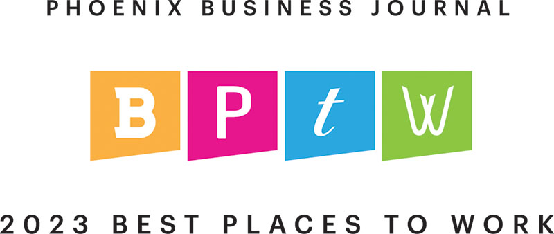 Phoenix Business Journal Best Places to Work 2023 logo