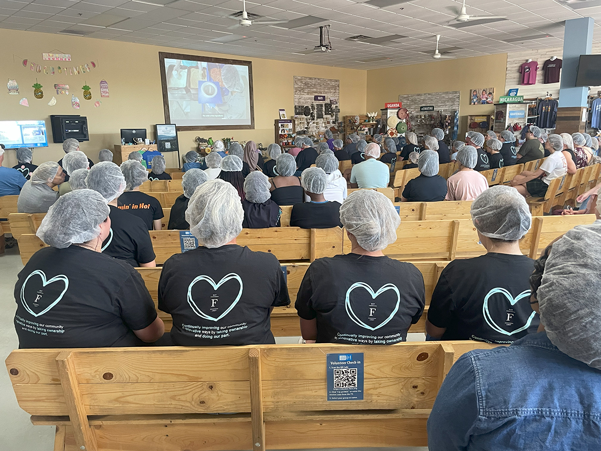 Feed My Starving Children group photo